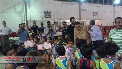 بالصور.. الشمس يكرم فريق الجمباز بعد فوزه ببطولة الجمهورية