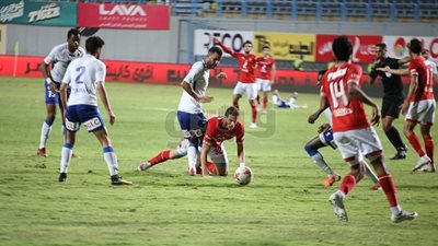 الأهلي يتقدم على سموحة بهدف بعد مرور 15 دقيقة