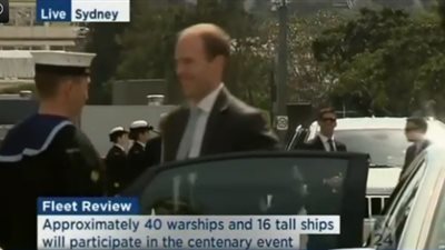 بالفيديو.. هاري يحضر استعدادات الاحتفال المئوي لدخول البحرية الملكية