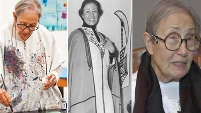 وفاة الفنانة التشكيلية اللبنانية هوغيت الخوري عن عمر يناهز الـ88 عاما