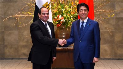 بالصور.. استقبال رسمي لـ «السيسي» في طوكيو