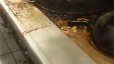 إهمال النظافة في مطعم صيني يثير سخط نشطاء «فيس بوك» (فيديو)