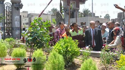 بالصور.. ننشر تفاصيل جولة وزيري الصحة والبيئة لمستشفى أم المصريين