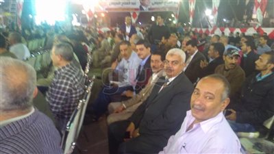 أهالي الخصوص ينظمون مؤتمرا لدعم السيسي (صور )