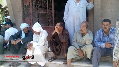 بالصور.. الحزن يخيم على أهالي قرية شهيد الإسماعيلية بعد تشييع جنازته