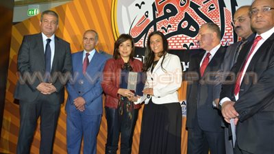 بالصور.. حفل «لأهرام» السنوي لتكريم أفضل نجوم الرياضة لعام 2015