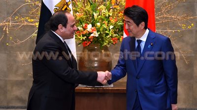السيسي يبحث فرص الاستثمار مع رئيس «ميتسوبيشي» بطوكيو