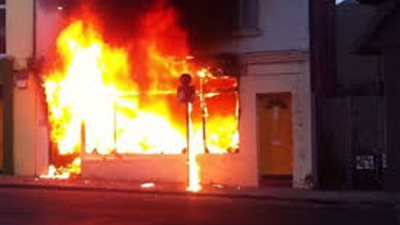 حفظ التحقيقات في حريق محل بحدائق القبة