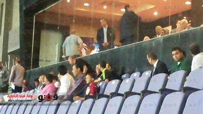 بالصور.. جهاز المنتخب الأوليمبي يحضر نهائي كأس مصر بقيادة 