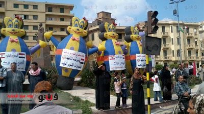 بالفيديو.. بدء الاحتفالات بذكرى نصر أكتوبر بالدقهلية