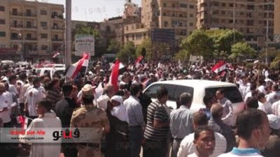 بالفيديو والصور.. أهالي الفيوم يحتفلون بأعياد أكتوبر بميدان السواقي