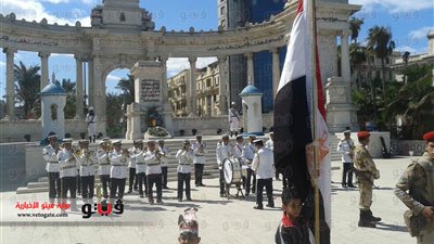 بالصور.. بدء الاحتفالات بذكرى نصر أكتوبر بالإسكندرية