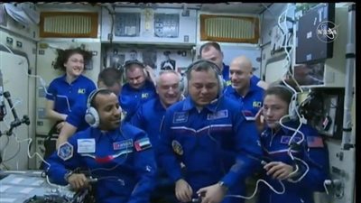 على متنها رائد الفضاء الإماراتي.. تعطل مكيف الهواء بمحطة الفضاء الدولية