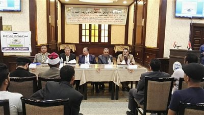 وكيل وزارة قوى أسيوط يشهد فعاليات ندوة 