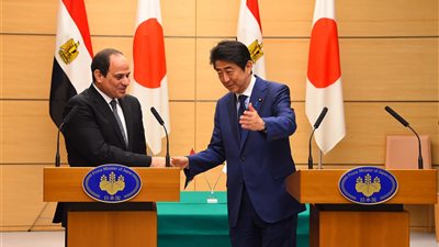 السيسي: مليارا دولار حجم التبادل التجاري بين مصر واليابان سنويا