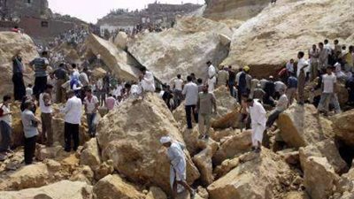 تهذيب صخور جبل الدويقة بدءا من سبتمبر المقبل