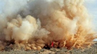 إصابة 7 من قوات الشرطة في انفجار برفح