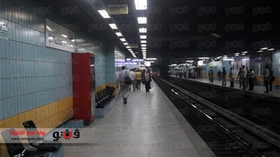 توقف حركة المترو من 