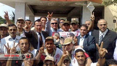 بالصور.. وفد الشرقية يهنئ المحافظ بذكرى نصرأكتوبر