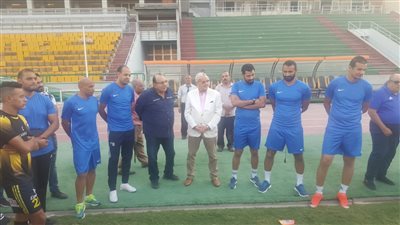 محسن صلاح وعادل فتحي في تدريبات المقاولون استعدادا لسموحة (صور)