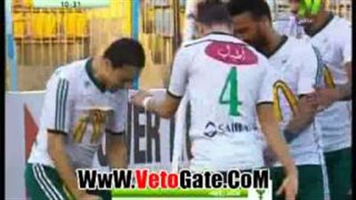 بالفيديو..«أحمد رءوف» يتقدم بالهدف الأول للمصري في إنبي