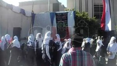 بالفيديو.. طالبات المدارس بسوهاج يشاركن في احتفالات أكتوبر