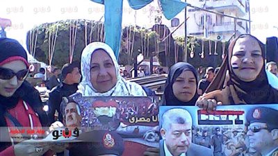 المئات يتابعون مباراة الأهلي والقطن بميدان النصر بكفر الشيخ