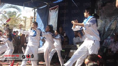 بالصور.. احتفالات أكتوبر ببورسعيد على أنغام 