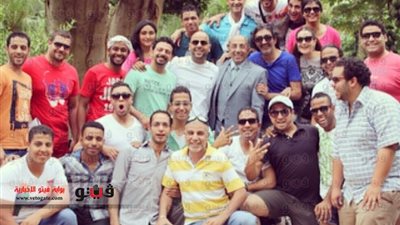 غادة عبد الرازق تحتفل بتصوير آخر مشهد من 