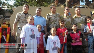 بالفيديو والصور.. القوات المسلحة تشارك المواطنين احتفالات أكتوبر بالغربية