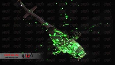 ألعاب نارية وليزر في الاحتفال بذكرى انتصارات أكتوبر بـ