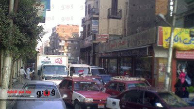 بالصور.. شلل مروري بشوارع الزقازيق بسبب الاحتفالات