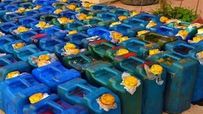 ضبط 1450 لتر سولار معد للبيع بالسوق السوداء في مطروح