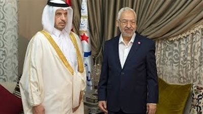بالفيديو.. رئيس الوزراء القطري يلتقي راشد الغنوشي