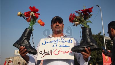 20 صورة ترصد رفض الشعب للفوضي وتأييد الأستقرار من المنصة