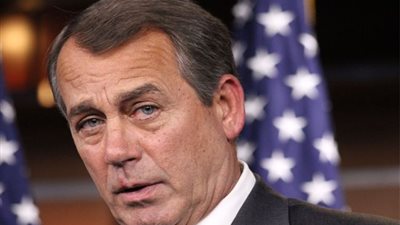 بوينر: مستعد لإنهاء التجميد الجزئي للمؤسسات الحكومية ولكن بشروط