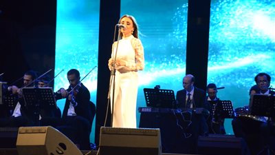 أنغام تشعل حفل «كايرو فيستيفال» بالتجمع الخامس (صور)