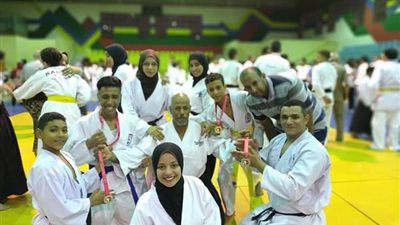 الوادي الجديد تحصد ٣٩ ميدالية ذهبية ببطولة الجمهورية للأيكيدو
