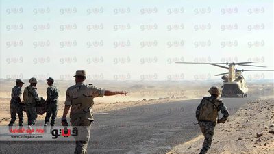 ننشر أول صور لعمليات نقل جثث الجنود والضباط من كمين الفرافرة