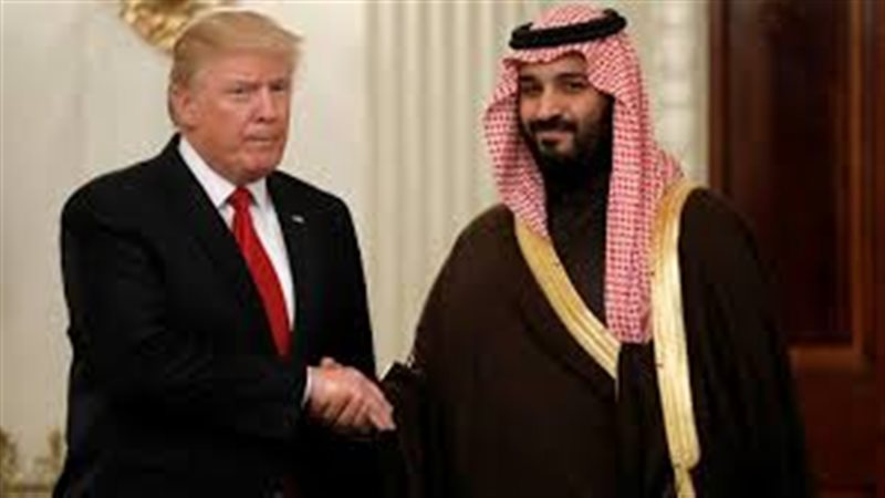  ترامب مع محمد بن