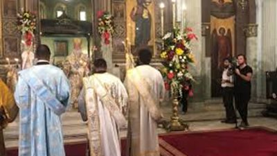 افتتاح الكنيسة اليونانية بالقاهرة بعد ترميمها