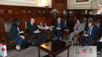 سفير جورجيا يستعرض مع «البنا» فرص الاستثمار الزراعي في مصر
