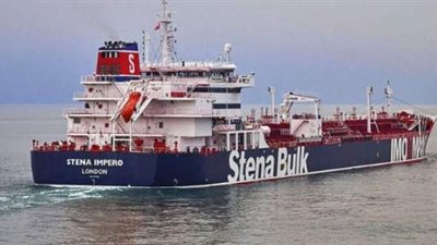 ناقلة النفط البريطانية تقترب من ميناء راشد بدبي