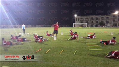 بالصور.. المنتخب الأوليمبي ينهي مرانه المسائي بمشروع الهدف