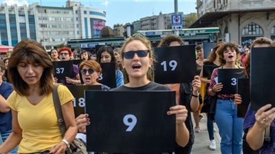 تظاهرة نسائية ضد العنف في تركيا