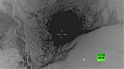 بالفيديو.. لحظة قصف القوات الأمريكية لـ«داعش أفغانستان» بأم القنابل