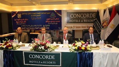 سعفان يشهد ختام أسبوع السلامة والصحة المهنية بجنوب سيناء