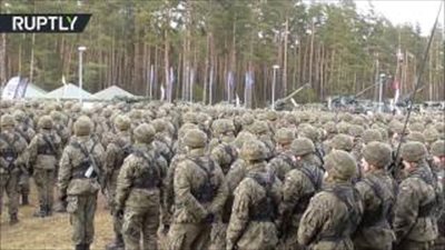 بالفيديو.. الناتو يدق طبول الحرب ضد روسيا