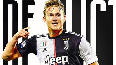 برشلونة يسعى لضم دي ليخت من يوفنتوس في يناير