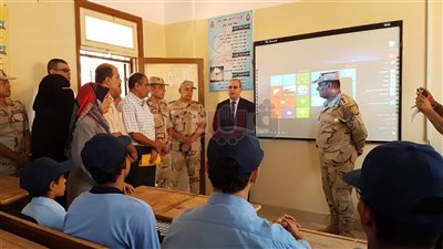 افتتاح وتشغيل مدرسة بورسعيد الزخرفية الصناعية العسكرية (صور)